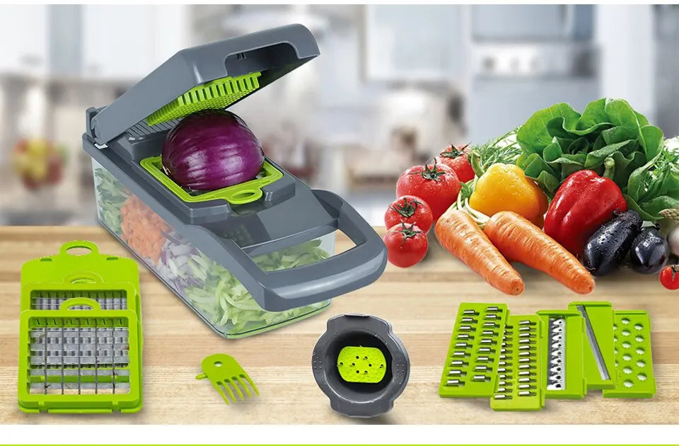 12-in-1 Multifunctional Vegetable Slicer Cutter