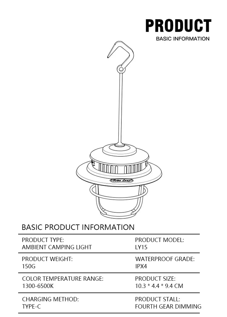 Stepless Dimmable Emergency Light