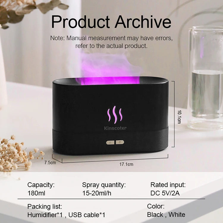 Ultrasonic Aroma Diffuser Humidifier