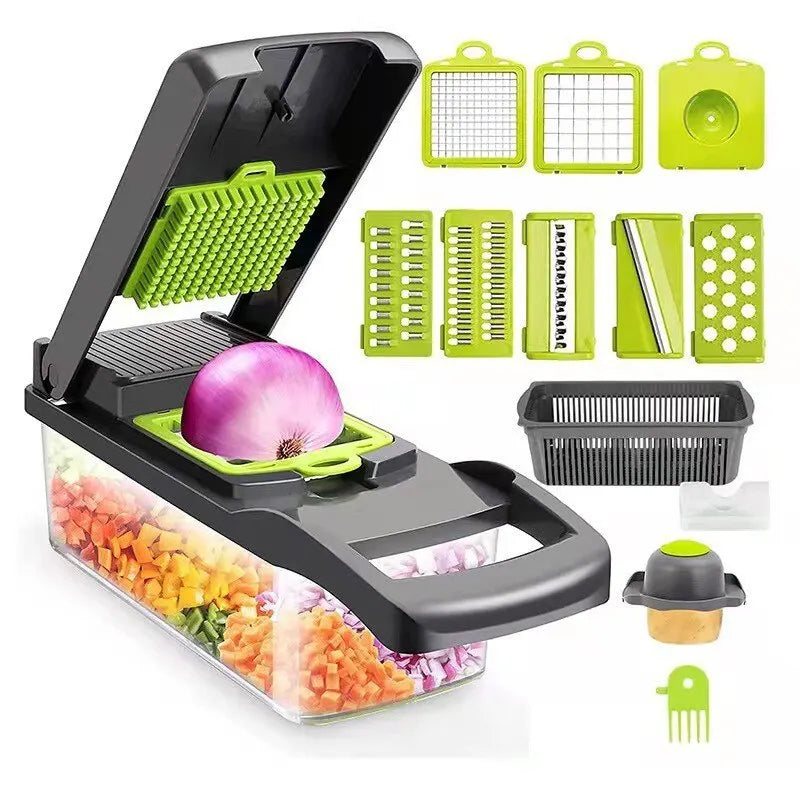 12-in-1 Multifunctional Vegetable Slicer Cutter