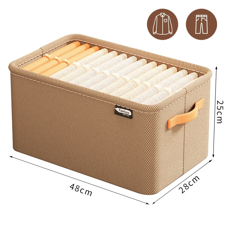 Thickened Clothes Organizer Storage Box