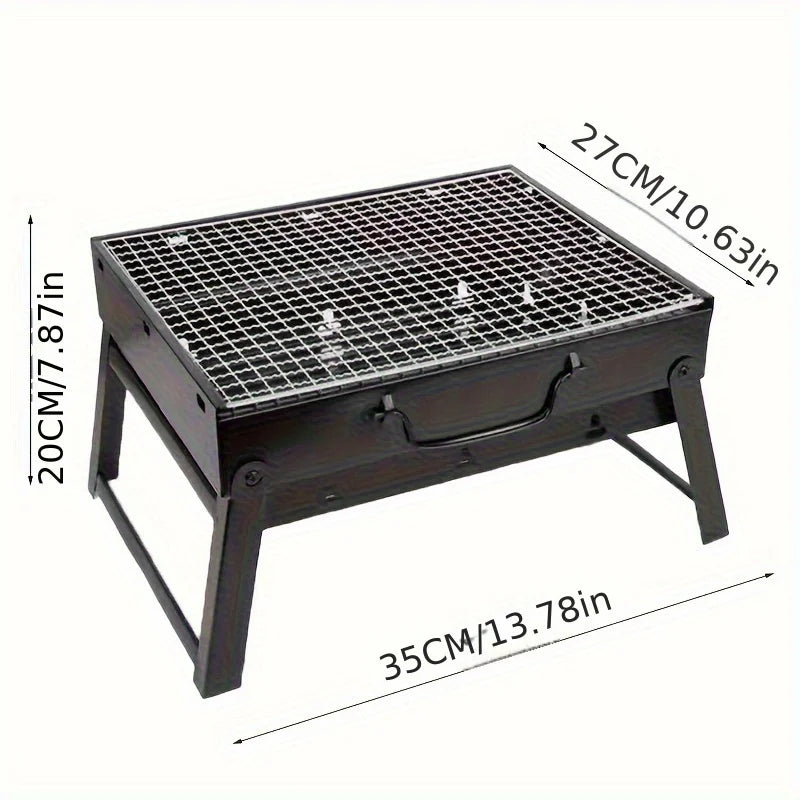 Portable Stainless Steel Mini BBQ Grill