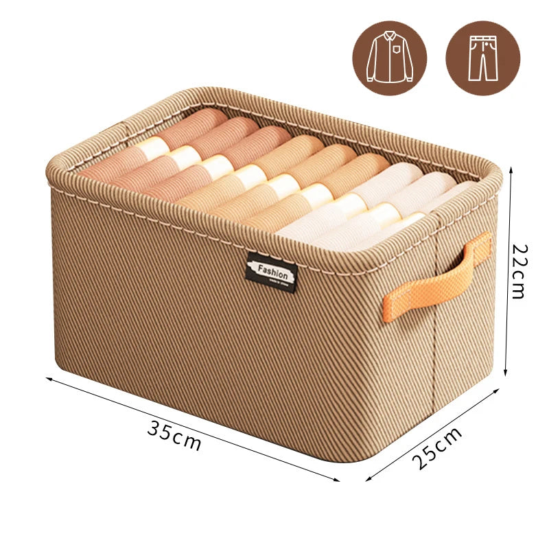 Thickened Clothes Organizer Storage Box