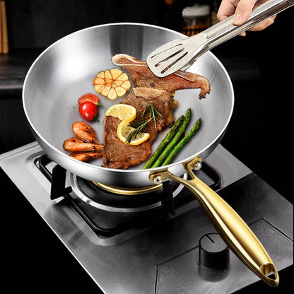 316 Stainless Steel Nonstick Frying Pan