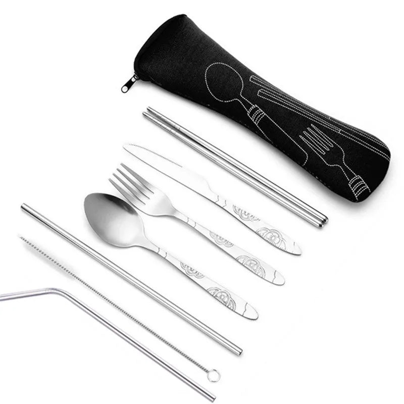 7-Piece Stainless Steel Cutlery Set