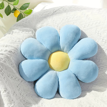 Sunflower Pillow Daisy Cushion Flower Mat