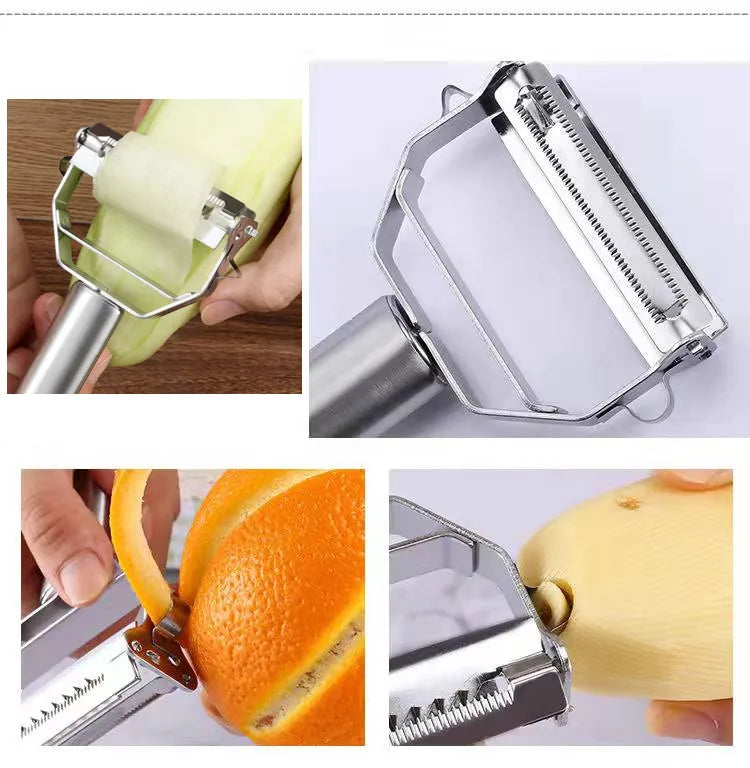 Stainless Steel Double-Head Vegetable Peeler