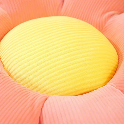 Sunflower Pillow Daisy Cushion Flower Mat