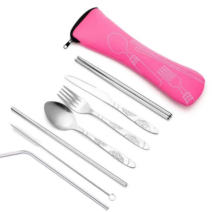 7-Piece Stainless Steel Cutlery Set