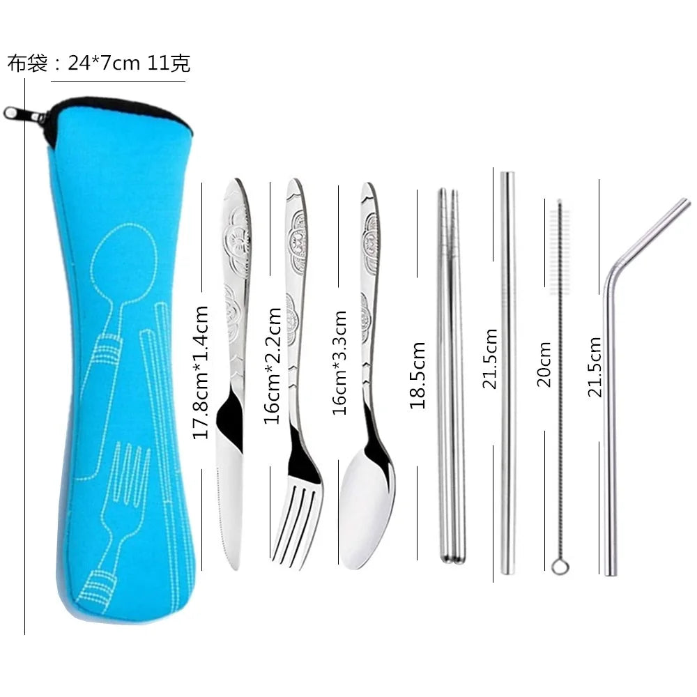 7-Piece Stainless Steel Cutlery Set