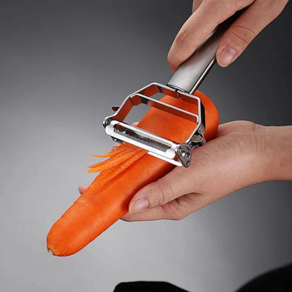 Stainless Steel Double-Head Vegetable Peeler