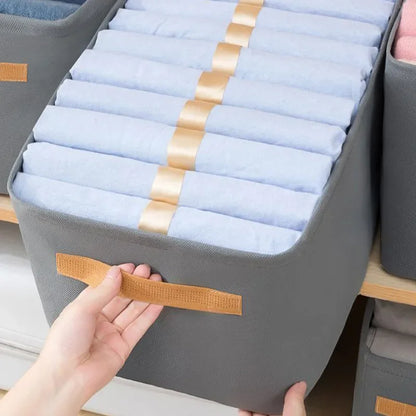 Thickened Clothes Organizer Storage Box