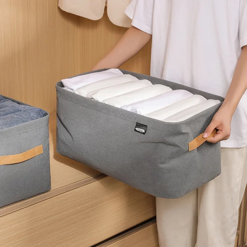 Thickened Clothes Organizer Storage Box