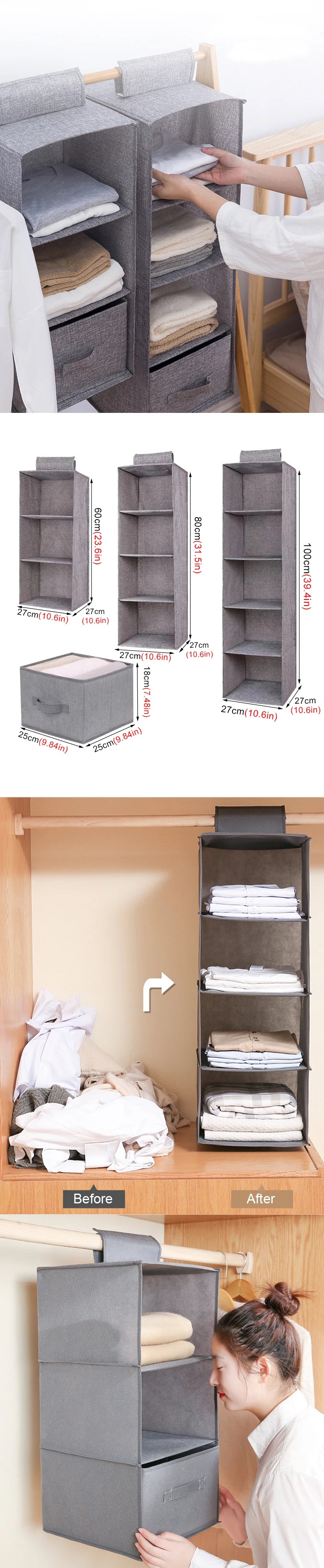 Collapsible Closet Organizer