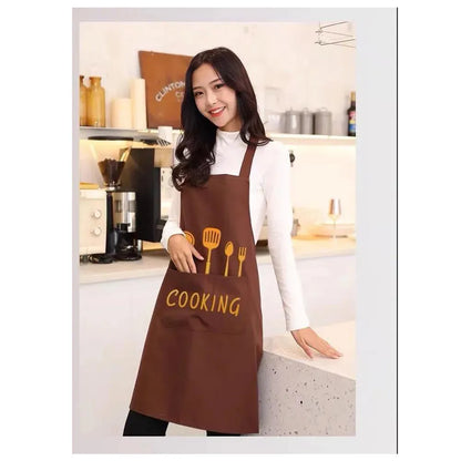 Waterproof Oilproof Sleeveless Apron