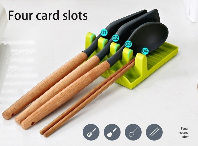 Non-slip Kitchen Spoon Holder