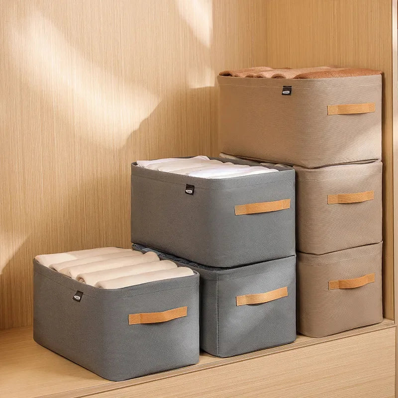 Thickened Clothes Organizer Storage Box