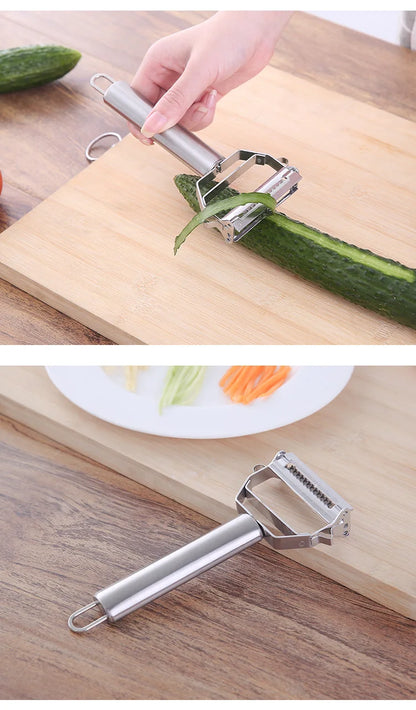 Stainless Steel Double-Head Vegetable Peeler