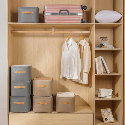 Thickened Clothes Organizer Storage Box