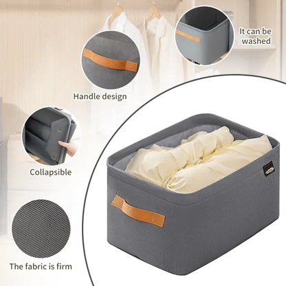 Thickened Clothes Organizer Storage Box