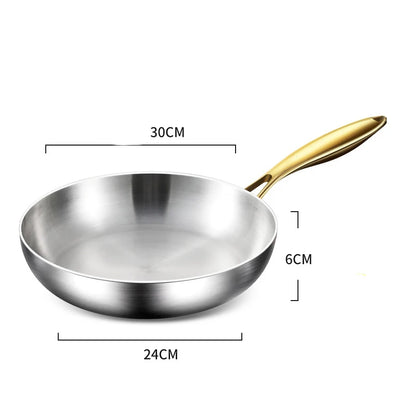 316 Stainless Steel Nonstick Frying Pan