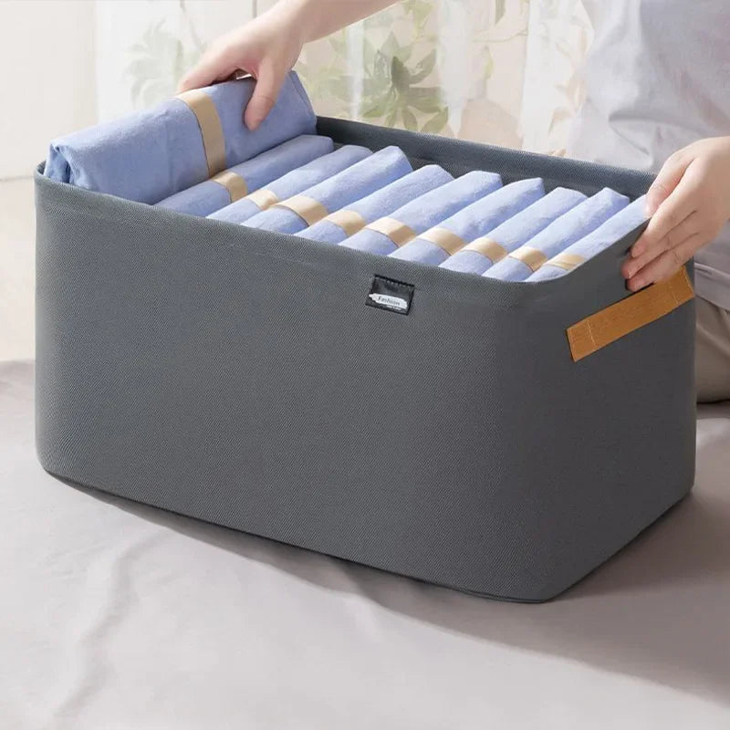 Thickened Clothes Organizer Storage Box