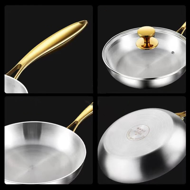 316 Stainless Steel Nonstick Frying Pan