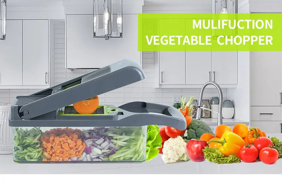 12-in-1 Multifunctional Vegetable Slicer Cutter