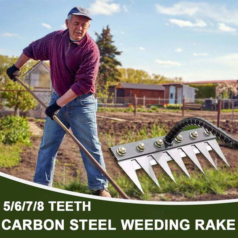 Carbon Steel Garden Hand Rake