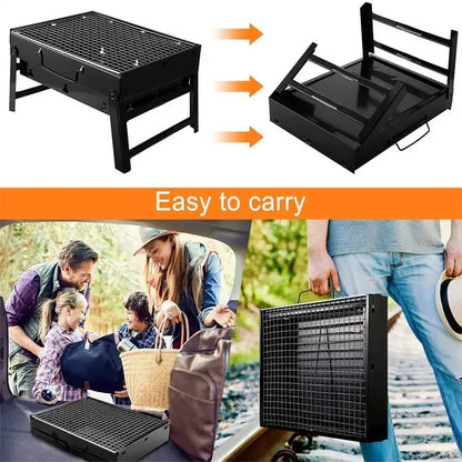 Portable Stainless Steel Mini BBQ Grill