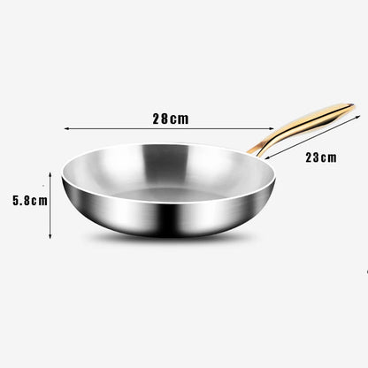 316 Stainless Steel Nonstick Frying Pan