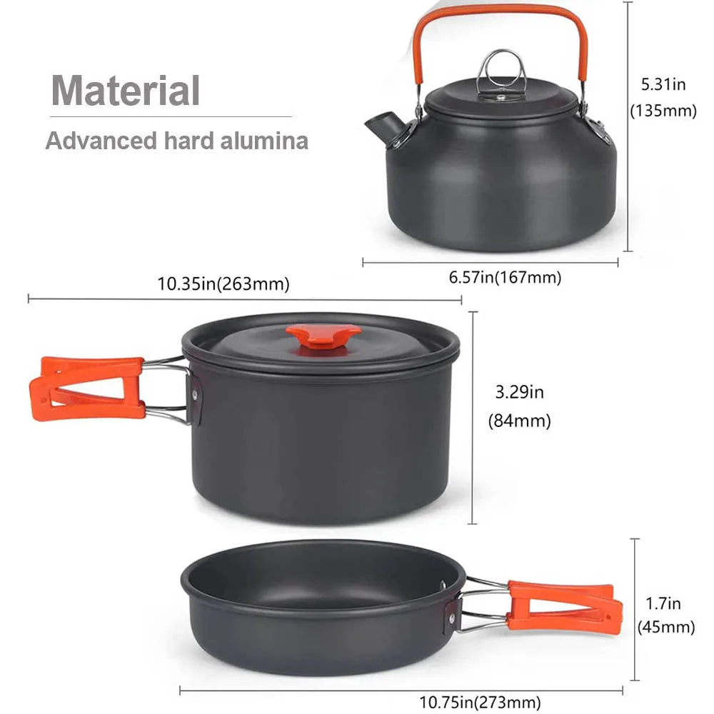 Aluminum Outdoor Pot Set