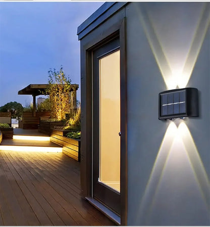 4LED Solar Wall Light