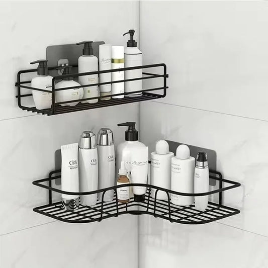 Floating Wall Shelf Metal Organizer