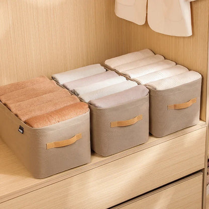 Thickened Clothes Organizer Storage Box