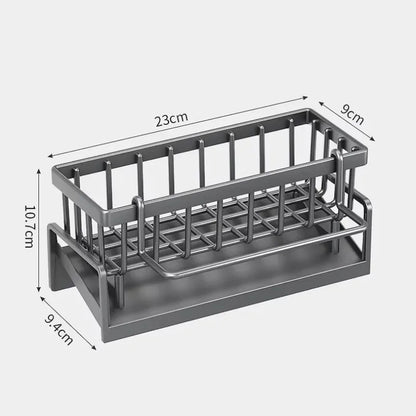 No-Punch Sink Storage Rack