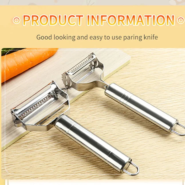 Stainless Steel Double-Head Vegetable Peeler