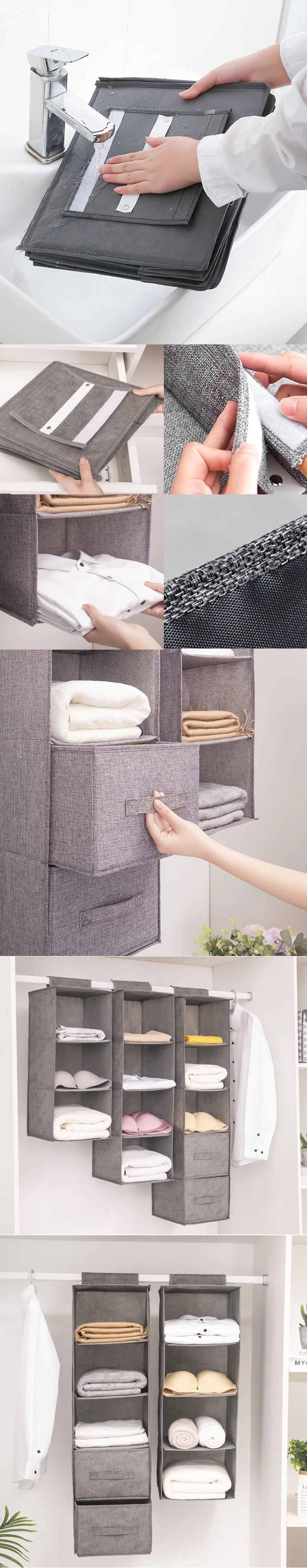 Collapsible Closet Organizer