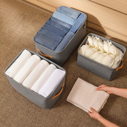 Thickened Clothes Organizer Storage Box